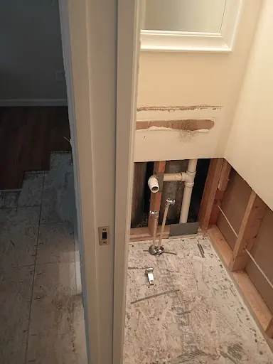 Restoration equipment on a Boise job