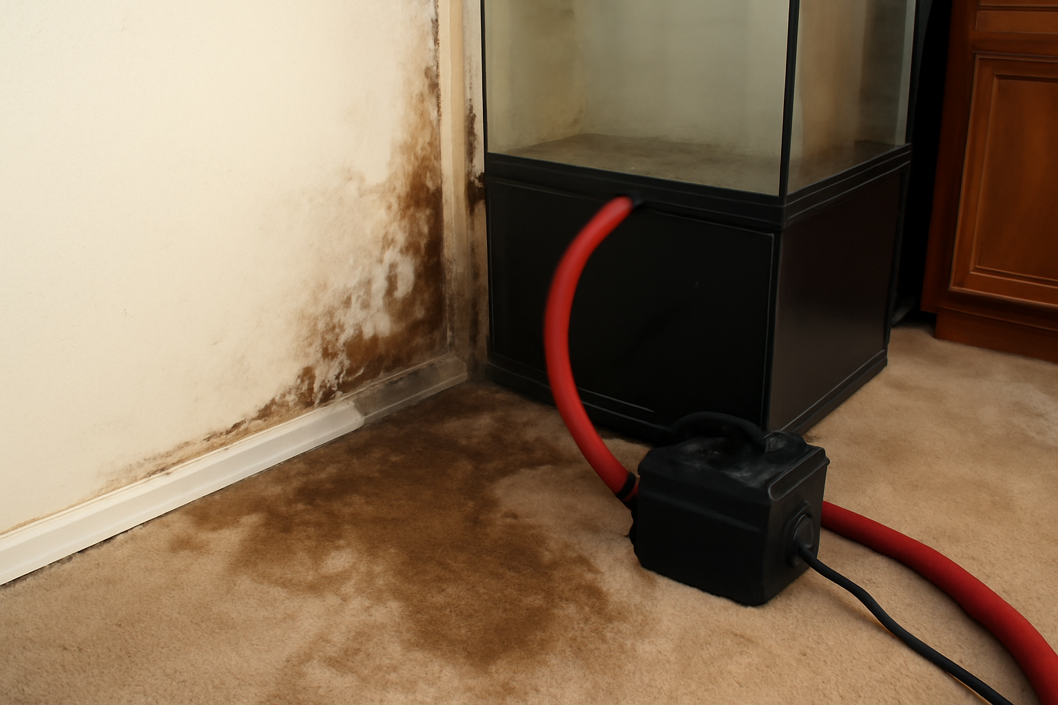 Aquarium Leak Water Removal in Wendell, ID