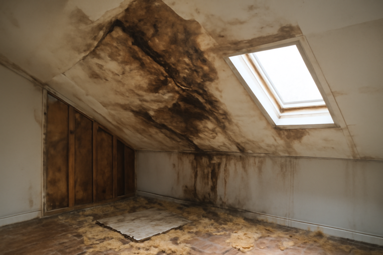 Attic Water Damage Restoration