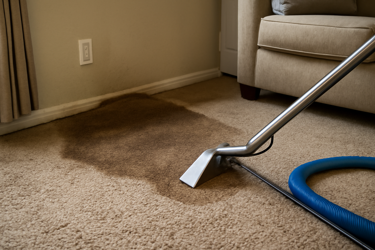 Carpet Pad Water Extraction in Horseshoe Bend, ID