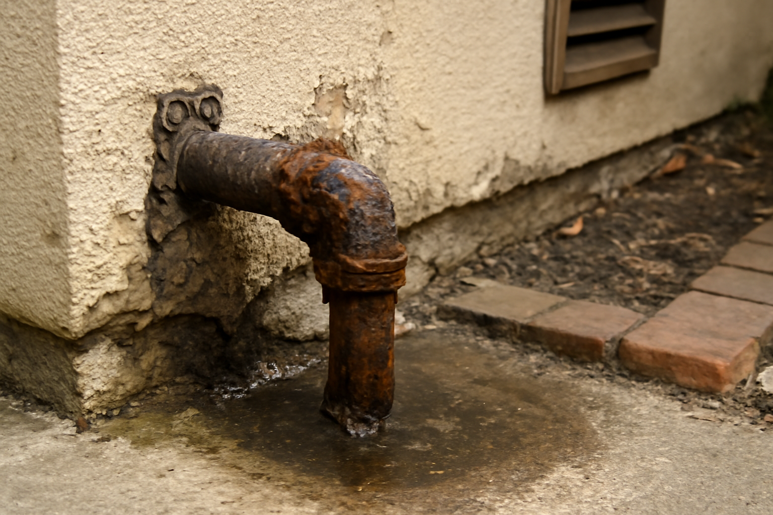 Corroded Pipe Water Removal in Yellow Pine, ID