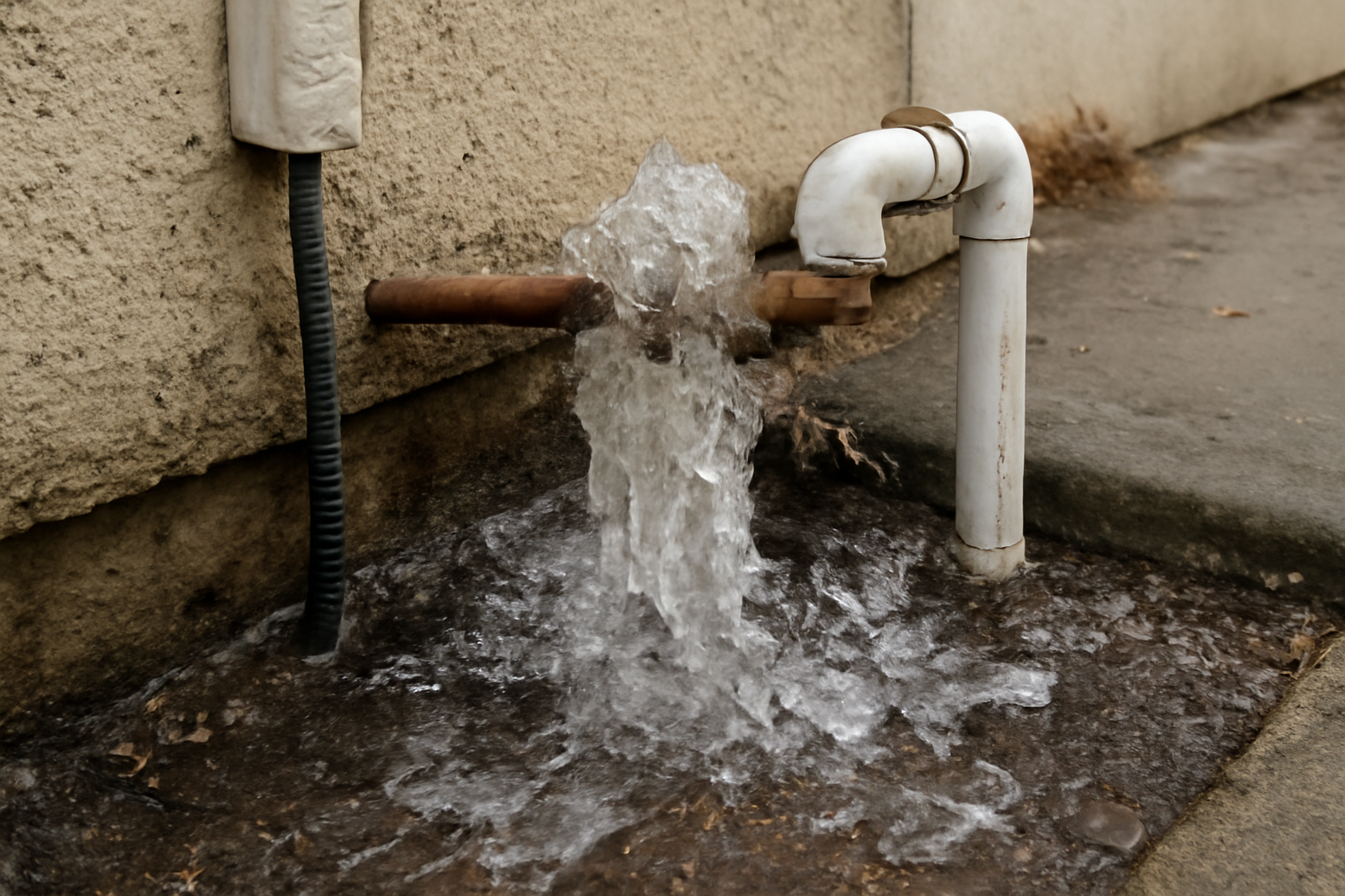 Frozen Pipe Water Removal in Eagle, ID