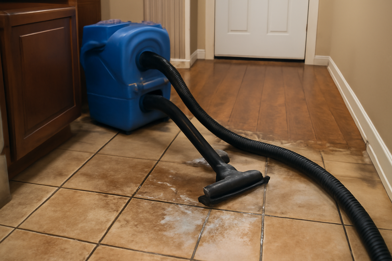 Tile Floor Water Extraction in Parma, ID