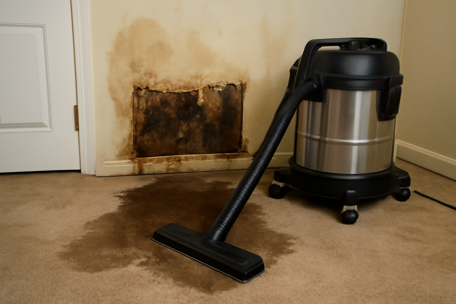 Wet Vacuum Water Extraction in Garden City, ID
